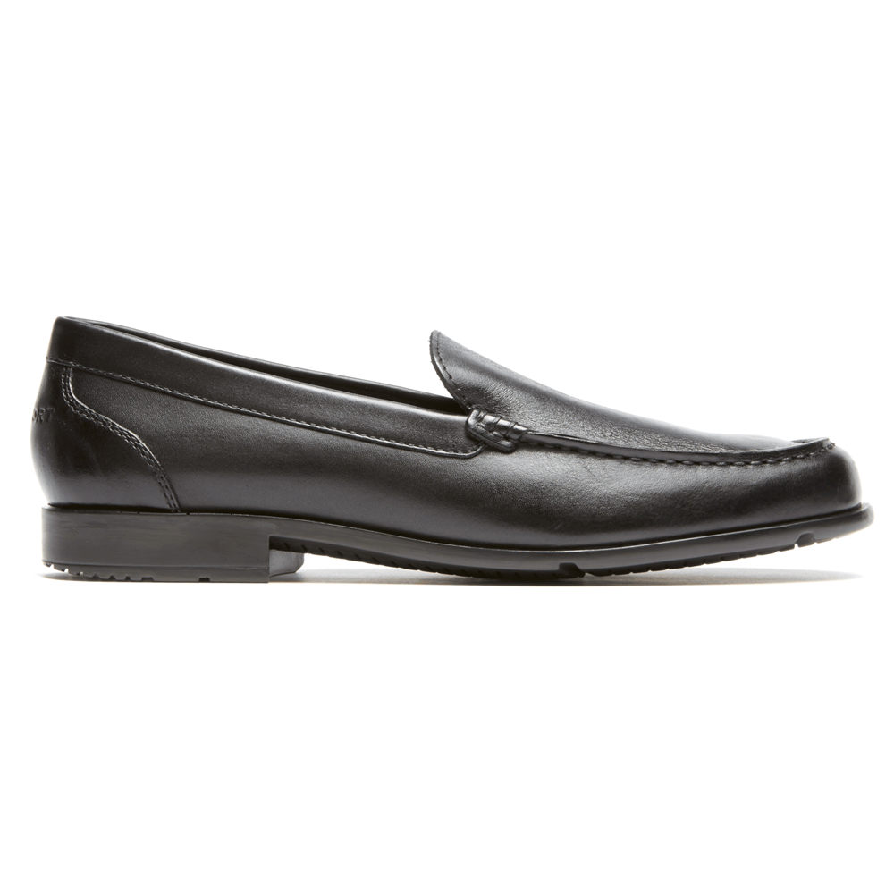 Mocassins Rockport Homem Pretas - Classic Venetian - 54329DGTH